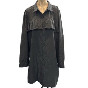 Boohoo Button-Up Shirt Dress